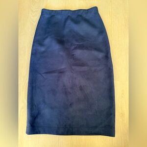 BCBGMaxAzria Deep Blue Skirt